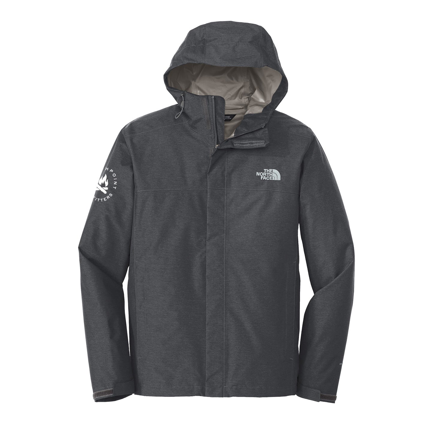 The North Face Dry Vent Rain Jacket - Dark Grey Heather