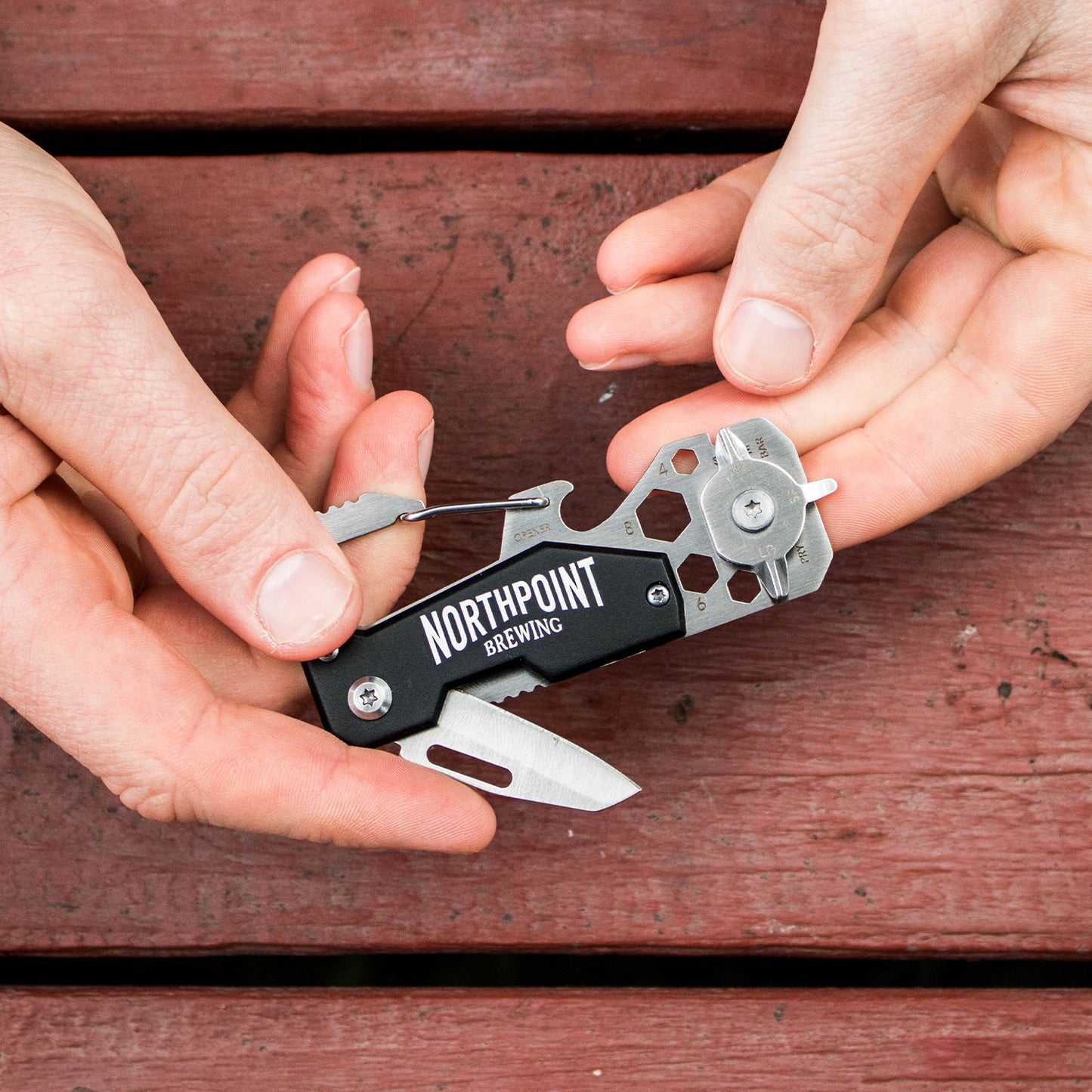 12-in-1 Carabiner Multi-tool