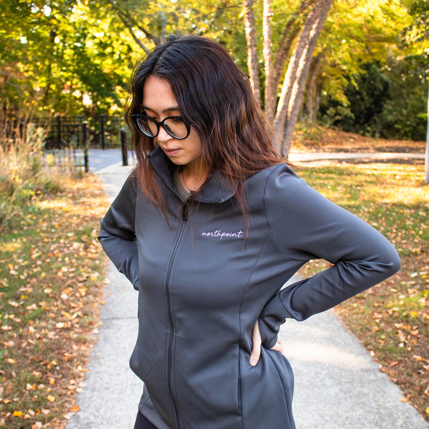 OGIO Modern Performance Full-Zip - Tarmac Grey