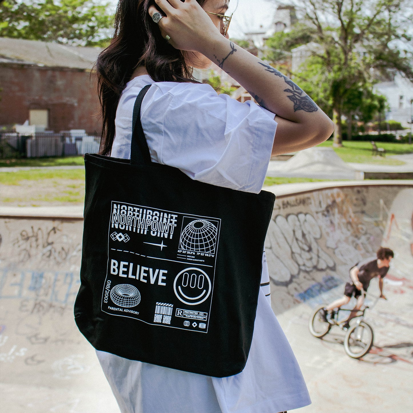 Port Authority Twill Tote Bag