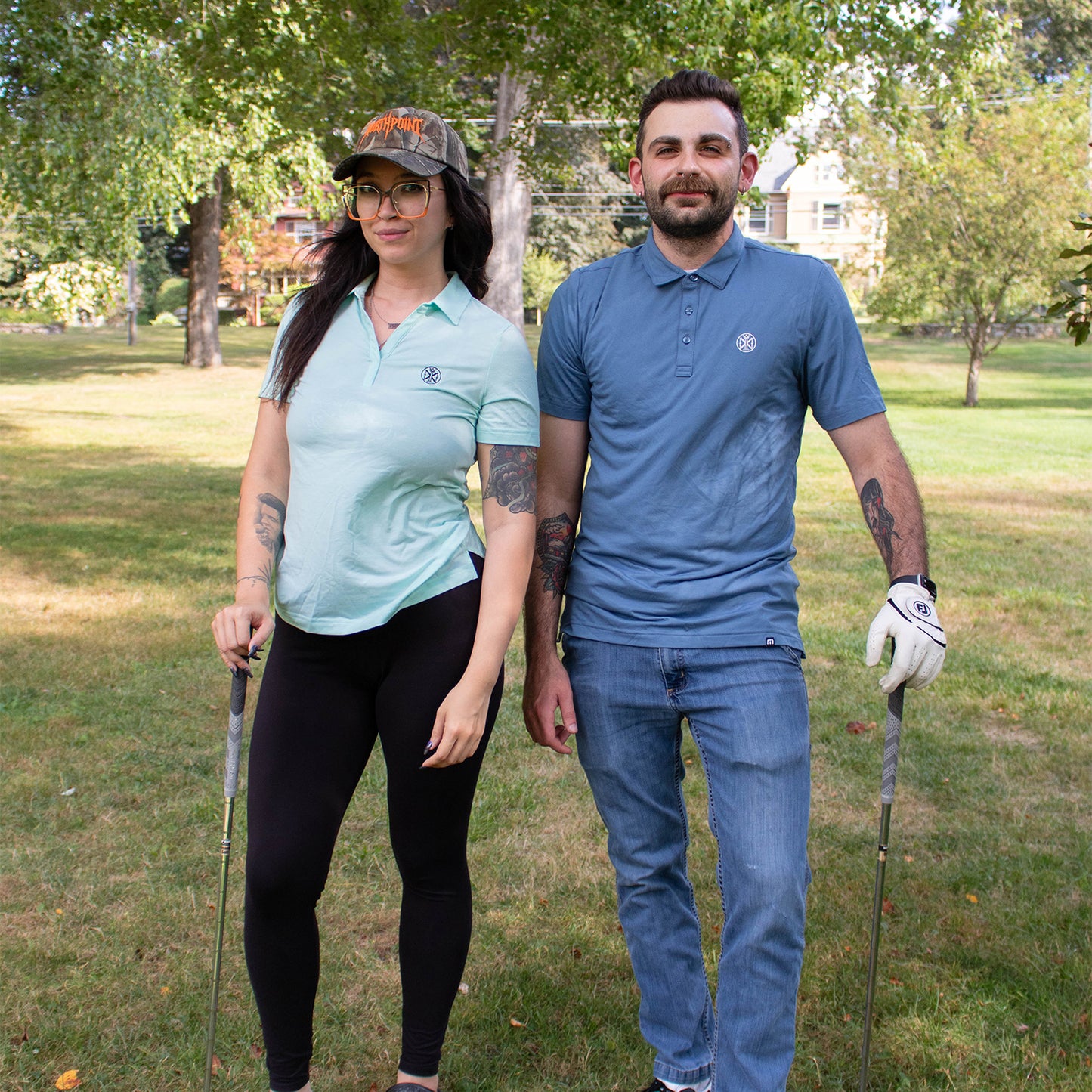 TravisMathew Ladies Glenview Solid Polo - Mint