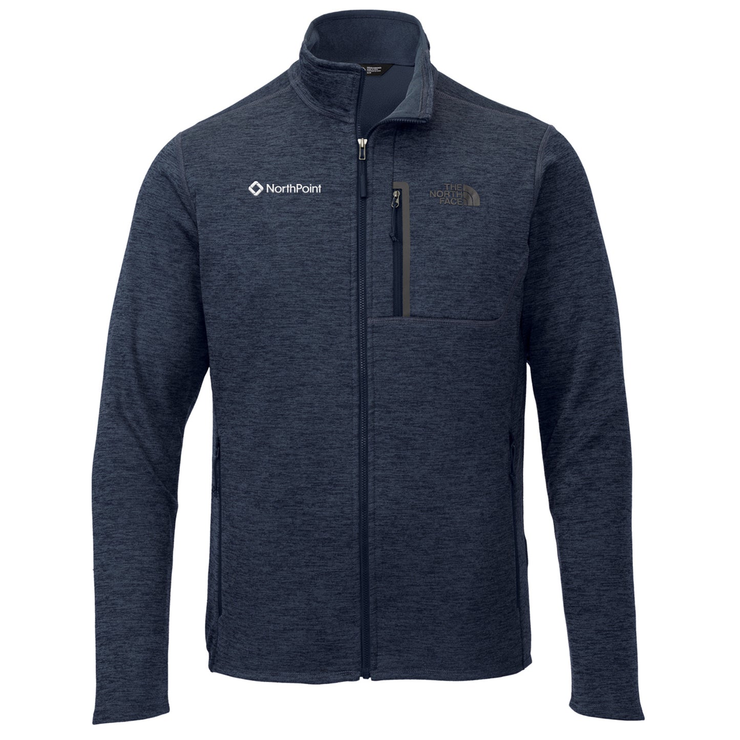 The NorthFace Men's Skyline Full-Zip Fleece Jacket - Navy