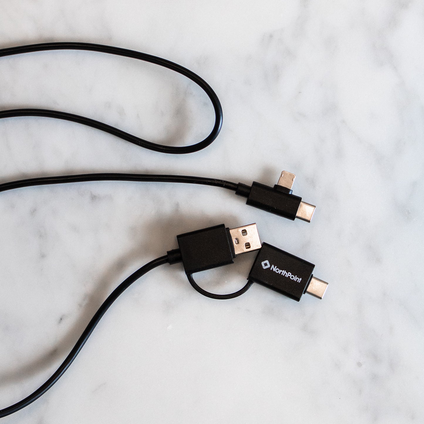 5-in-1 Recycled Long Charging Cable