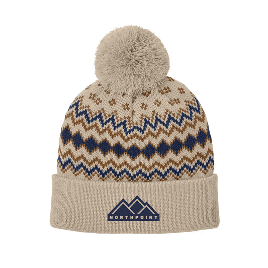 Wearables - Port Authority Alpine Pom Beanie