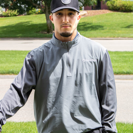Nike Dri-Fit Fabric Mix 1/2 Zip Cover-Up