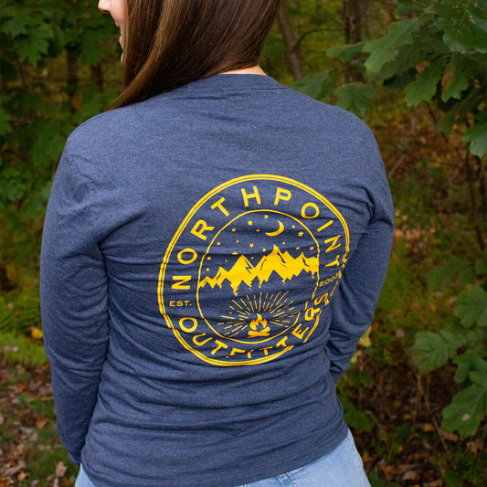 NorthPoint Outfitters Long Sleeve T-shirt - Navy