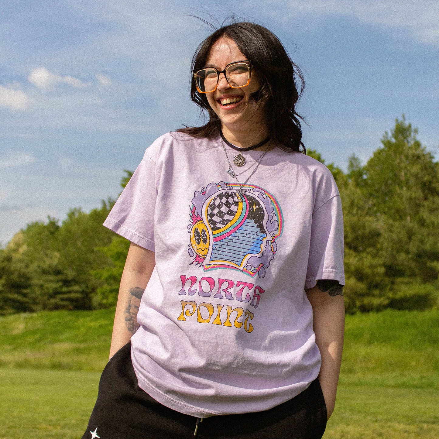 The NorthPoint Psychedelic Graphic Tee