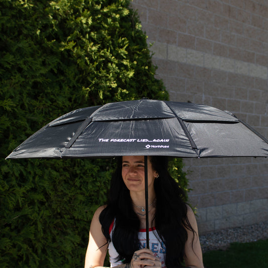 RainAlertz Folding Challenger Umbrella