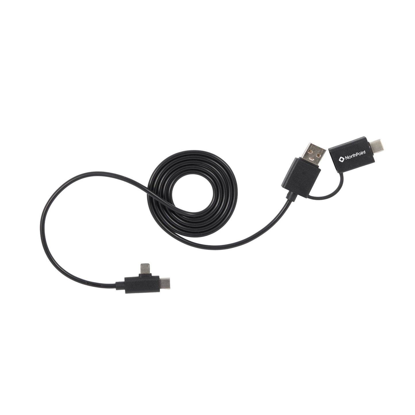 5-in-1 Recycled Long Charging Cable