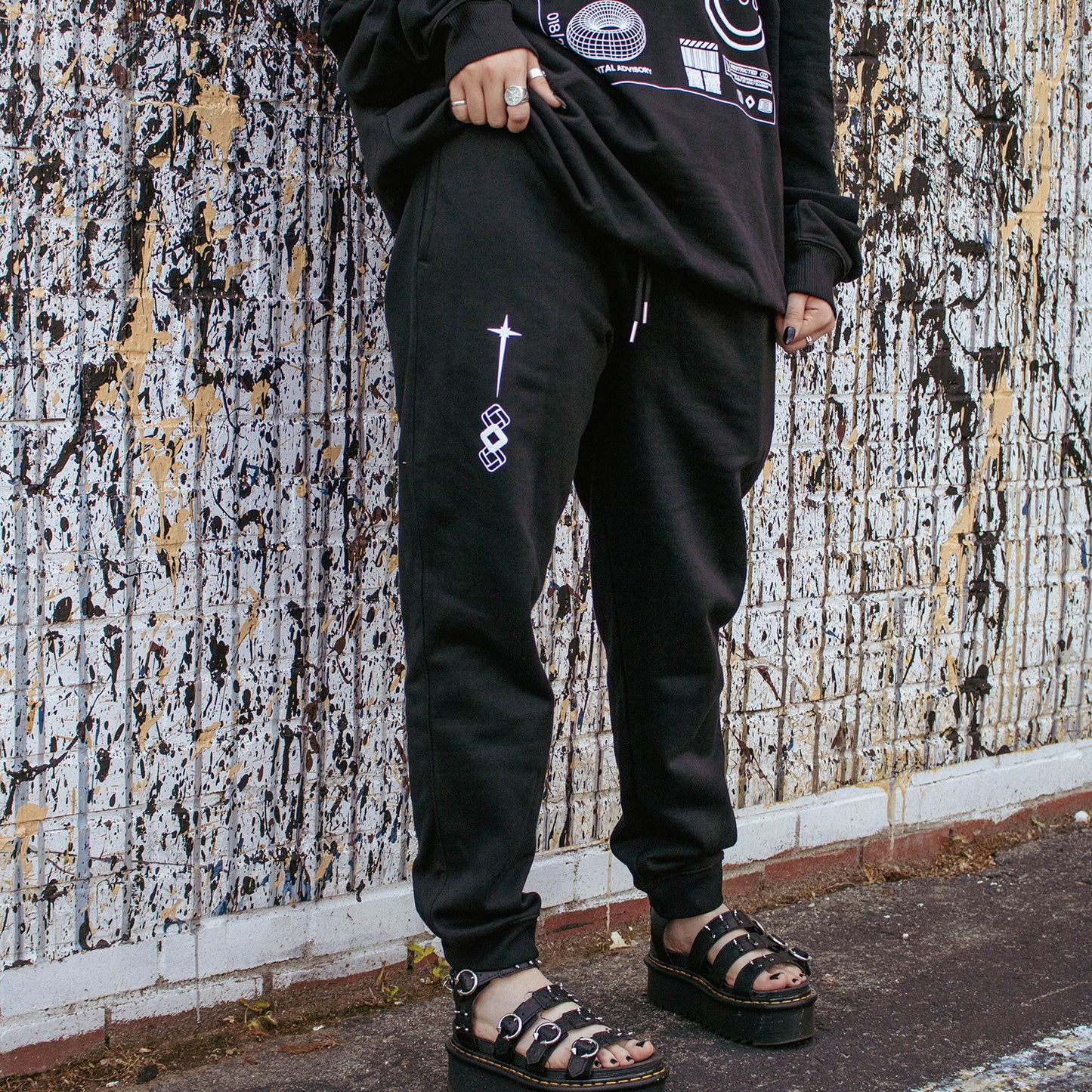 Stanley/Stella Unisex Flyer Jogger – Black
