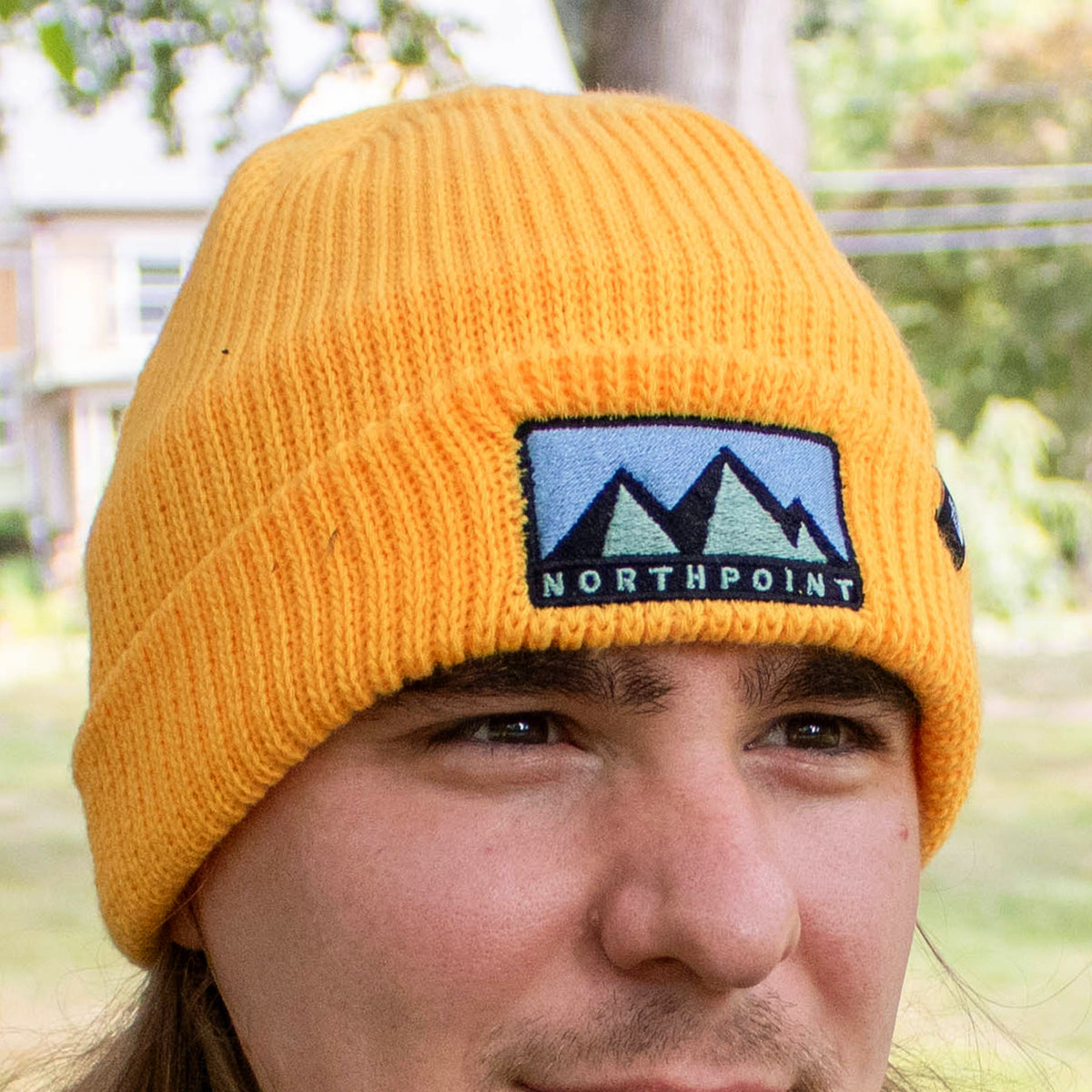 The North Face Circular Rib beanie - Yellow