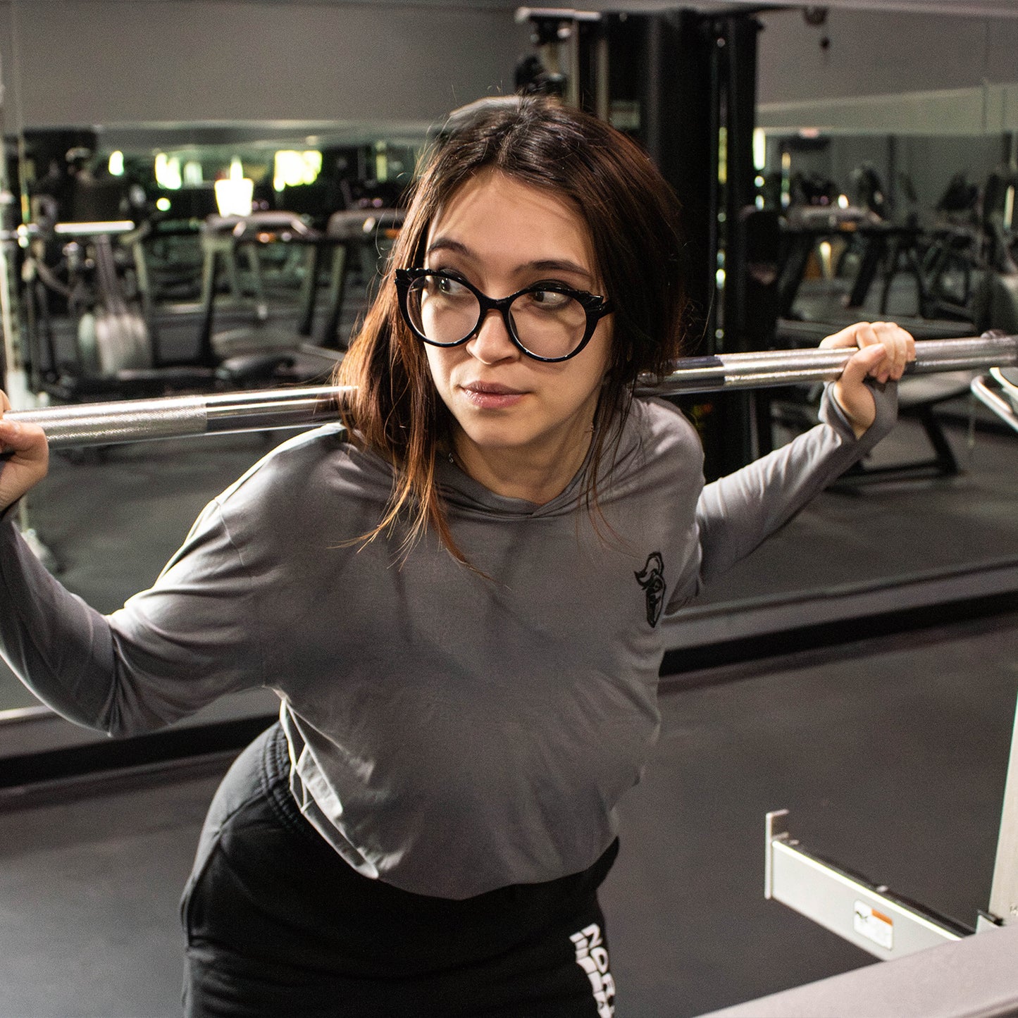 NorthPoint Knights Athletic Cropped Hoodie - Women's
