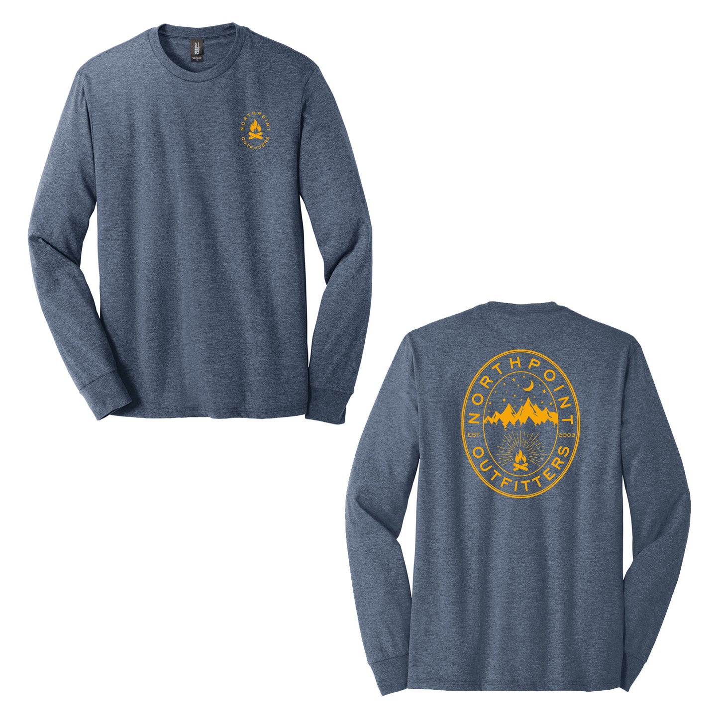 NorthPoint Outfitters Long Sleeve T-shirt - Navy