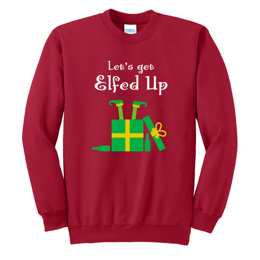 Let's Get Elfed Up Holiday Crewneck